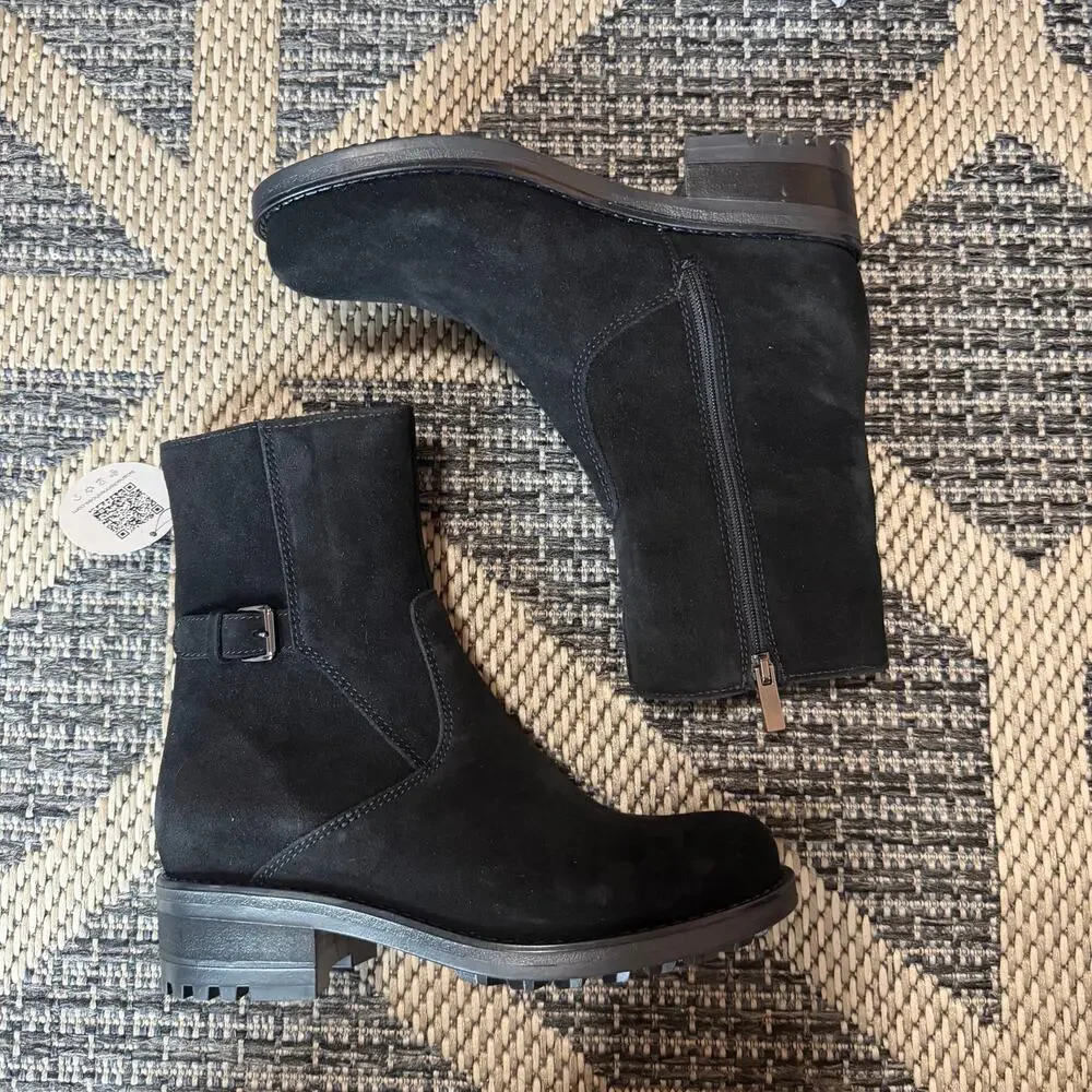 La Canadienne Havan Suede Short Boot Size 6M